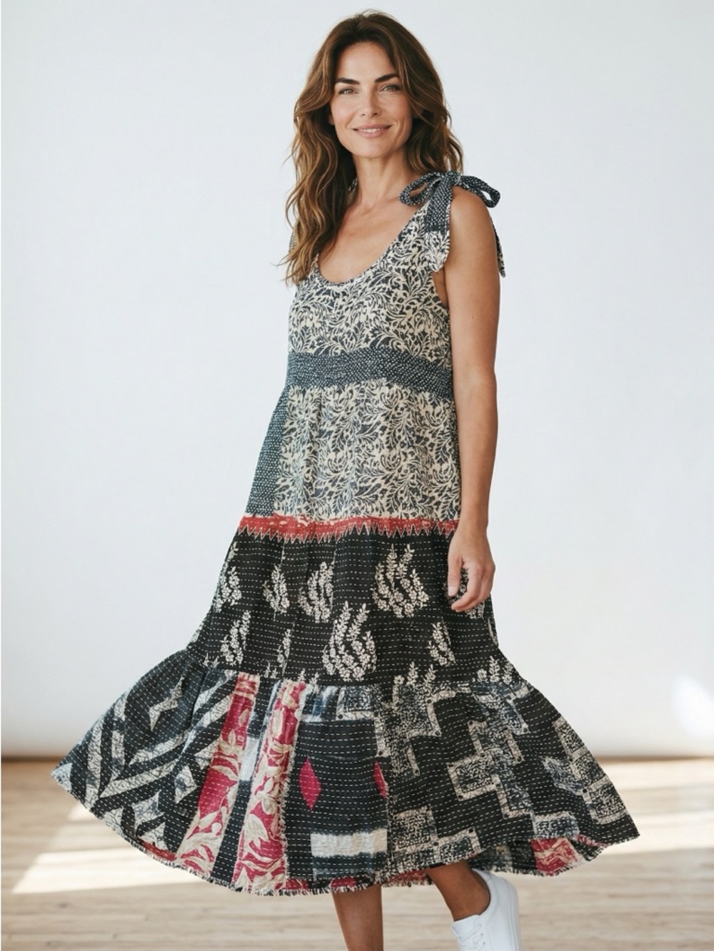 Kantha Bae New With Tags Pareo Kantha Celeste Maxi Dress